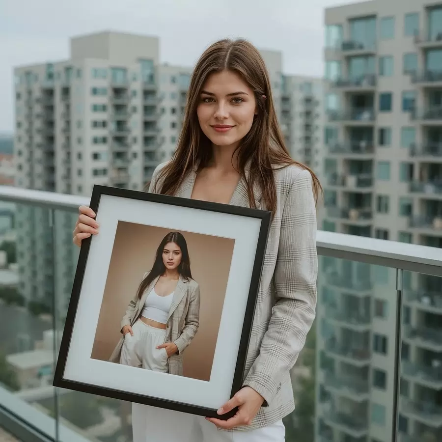 Paveikslėlis Portretas iš jūsų nuotraukos ant sienos s47159