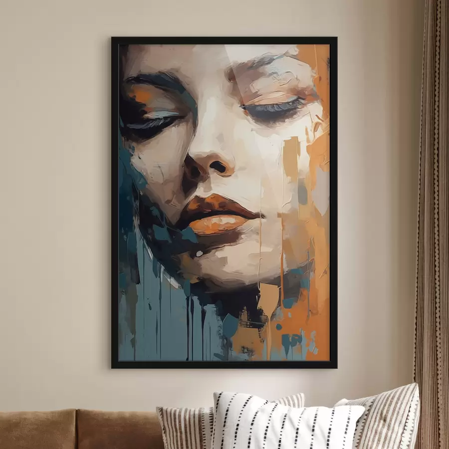 Fototapetai Abstraktus portretas f47349