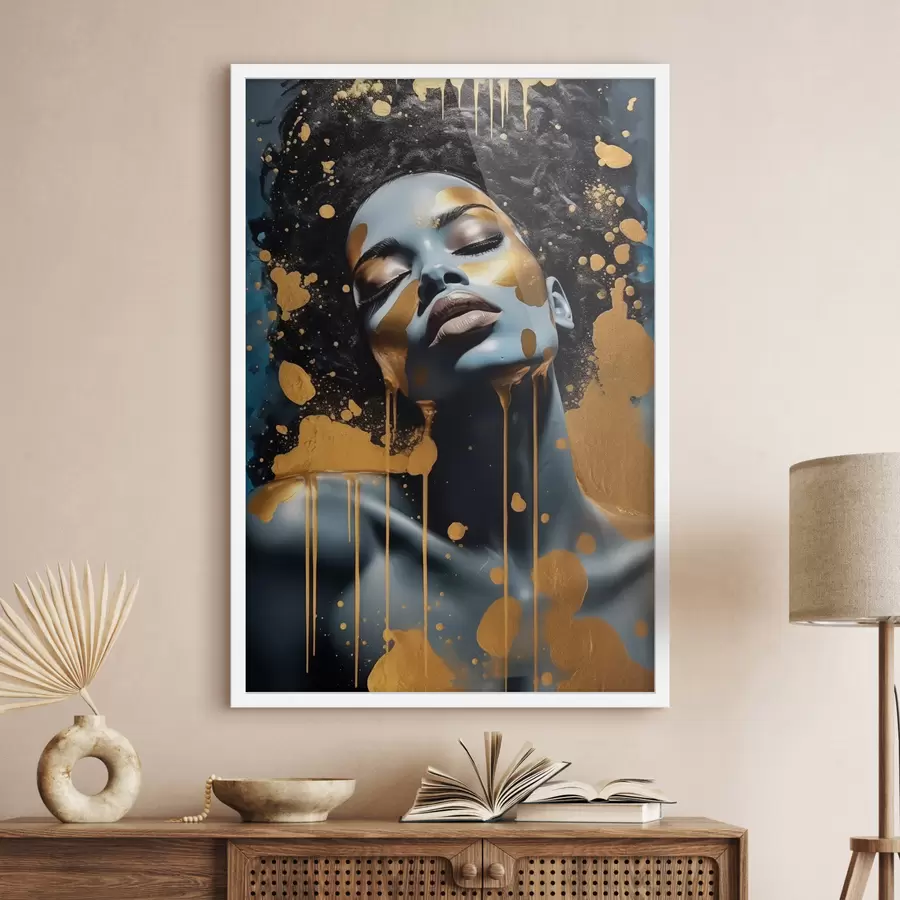 Fototapetai Abstrakti gėlė f47381