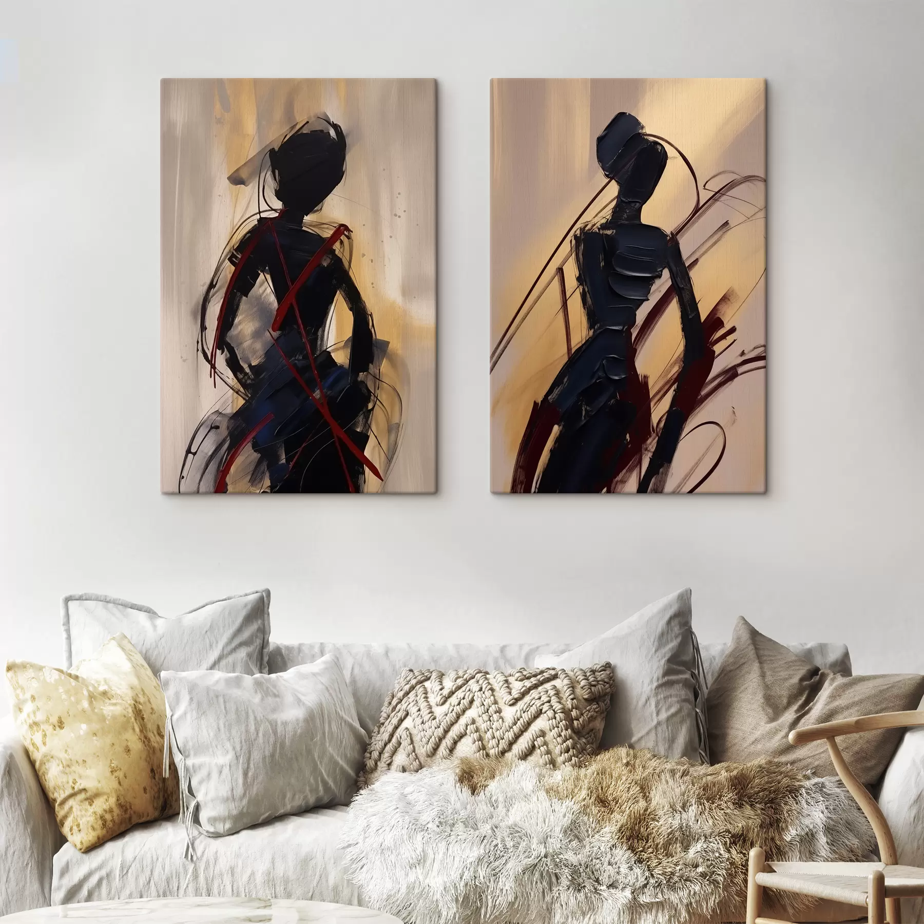 Paveikslėlis Abstraktūs siluetai m01194