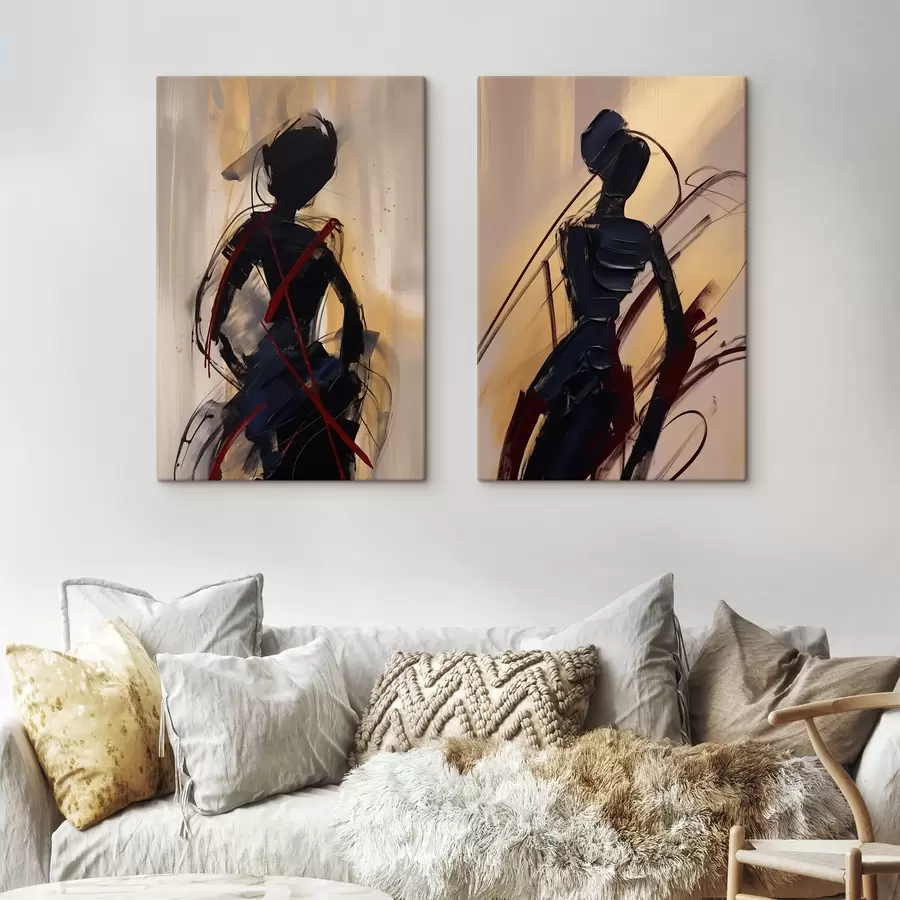 Paveikslėlis Abstraktūs siluetai m01194