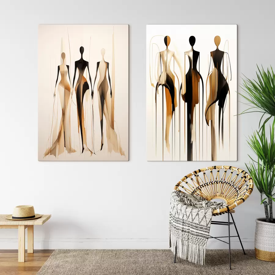 Paveikslėlis Abstraktūs siluetai m01214