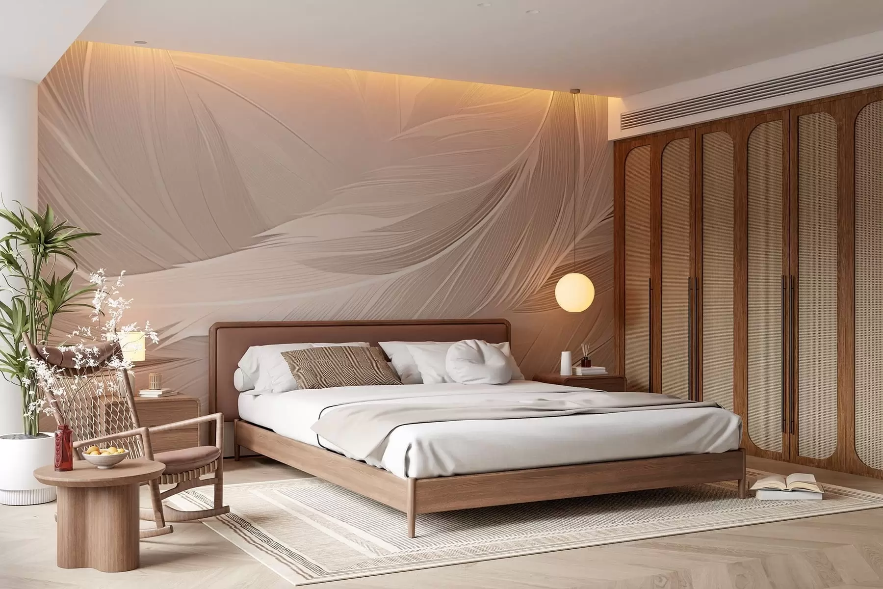 Fototapetai Plunksnos w05104