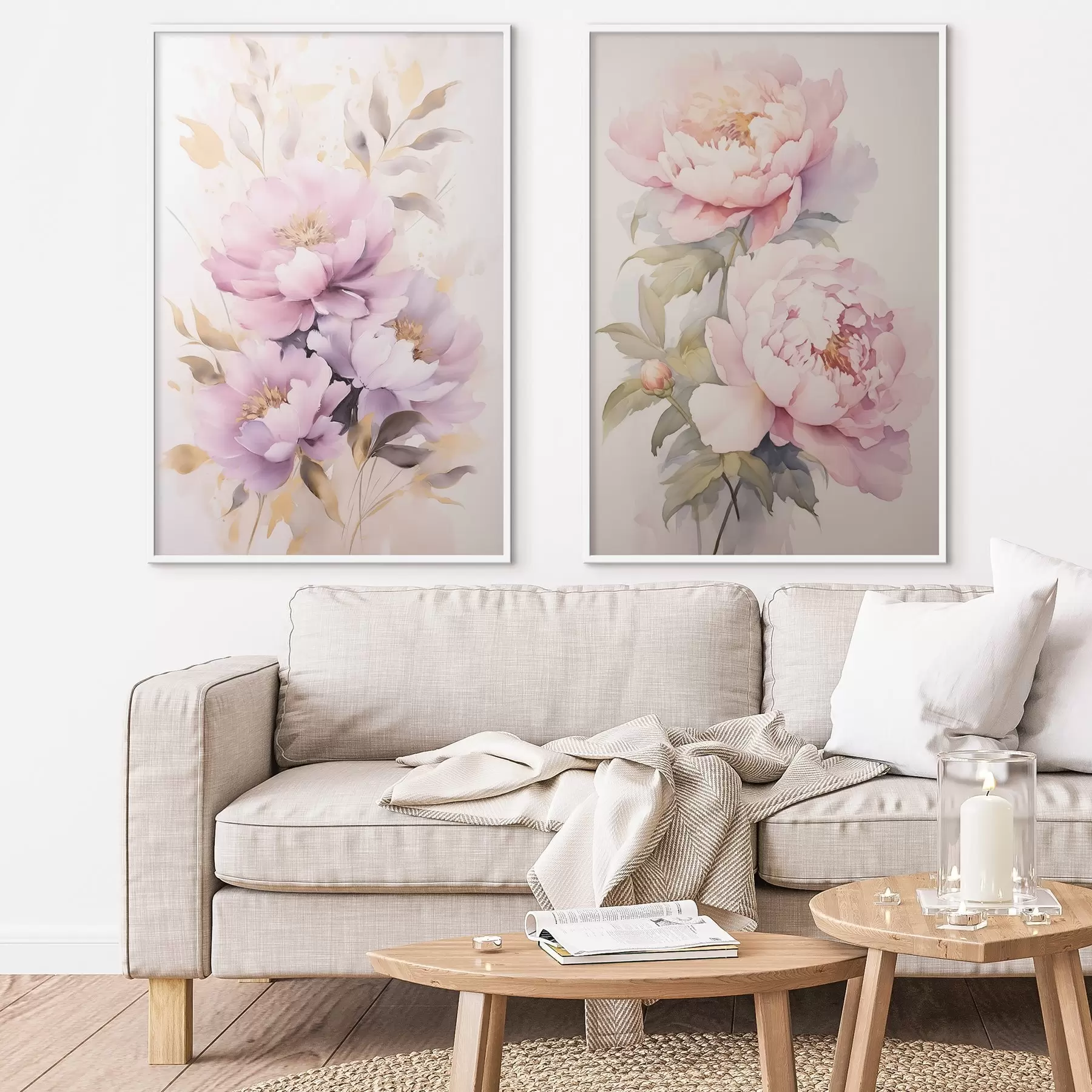 Fototapetai Gėlių puokštės imitacija tapyboje d01080