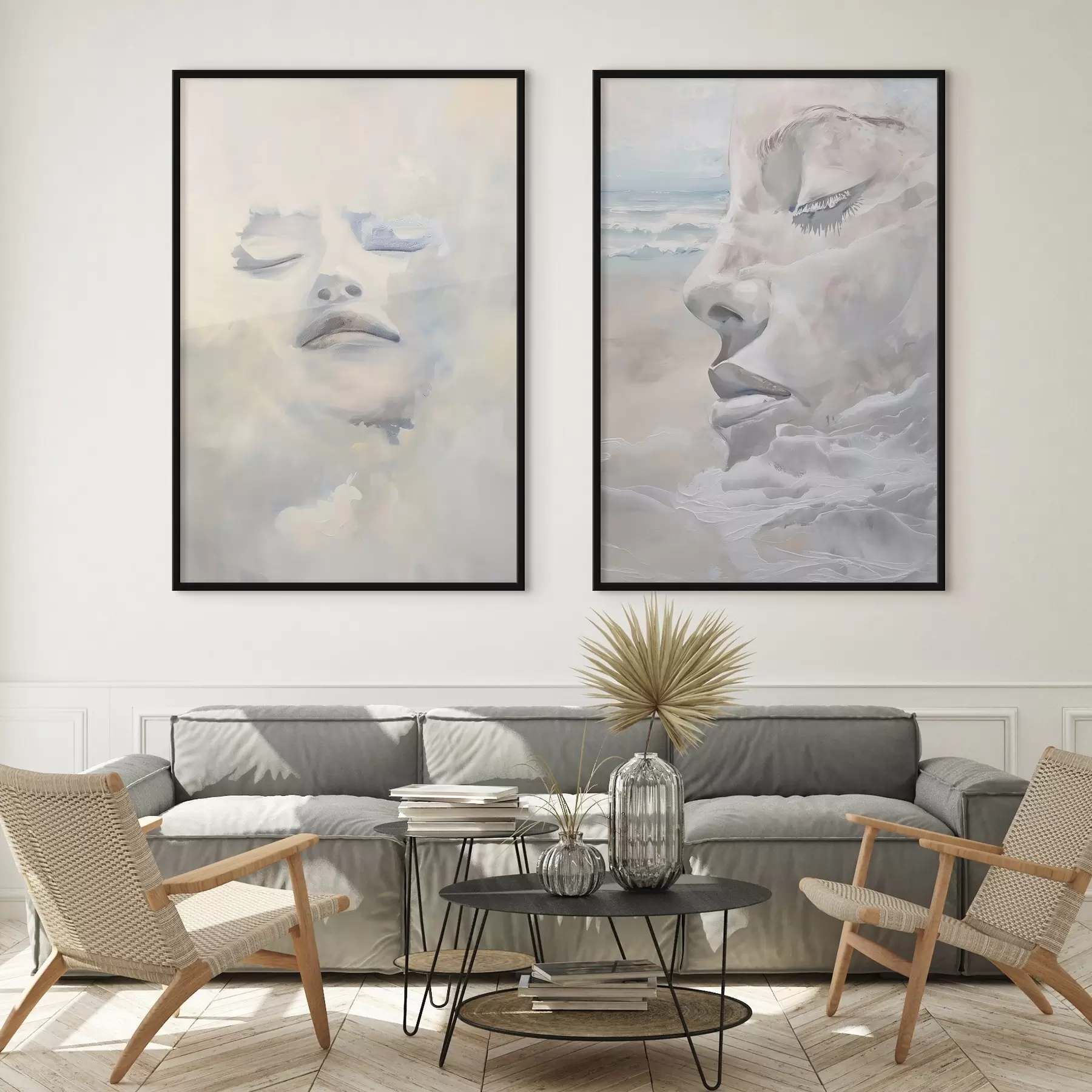 Fototapetai Veidas debesyse d01143