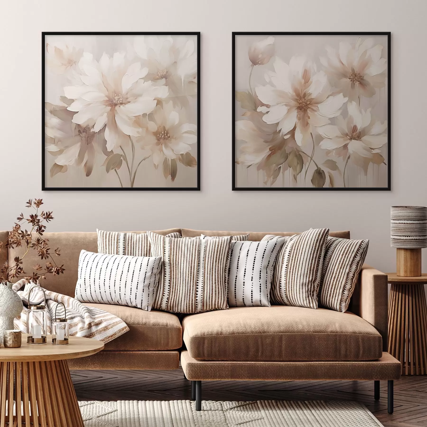 Fototapetai Abstrakčios gėlės d01104