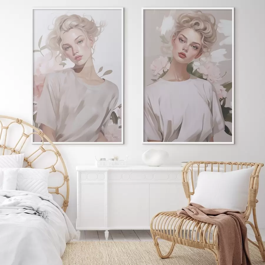 Fototapetai Mergaitės portretas d01187