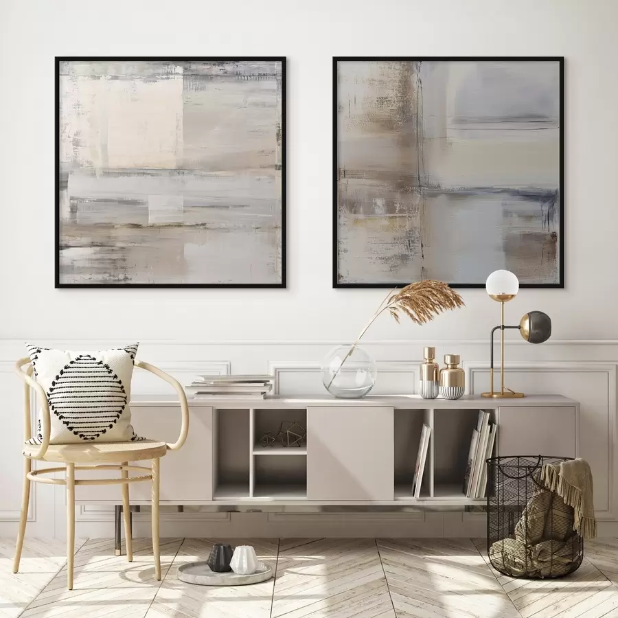 Fototapetai šiuolaikinė abstrakcija santūriomis spalvomis d01171