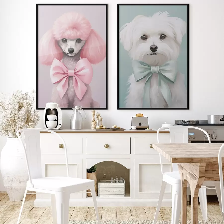 Fototapetai Šuo su lanku d01193