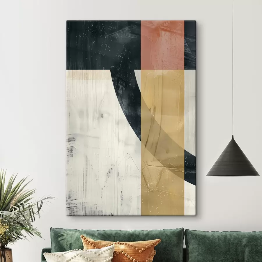 Paveikslėlis Geometrinės figūros ant betono fono s47634