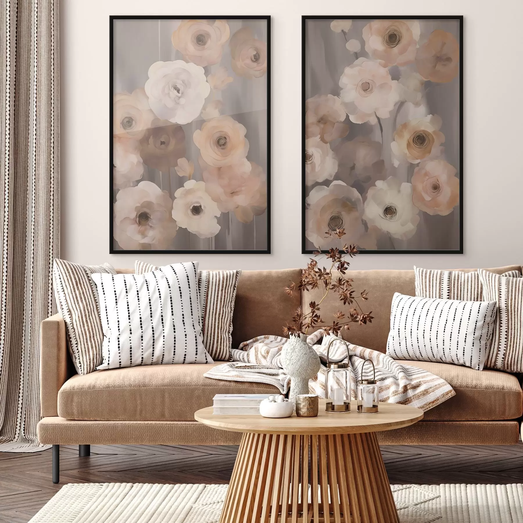 Fototapetai Abstrakčios gėlės d00542