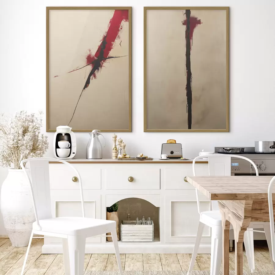 Fototapetai Raudona abstrakcija d01215