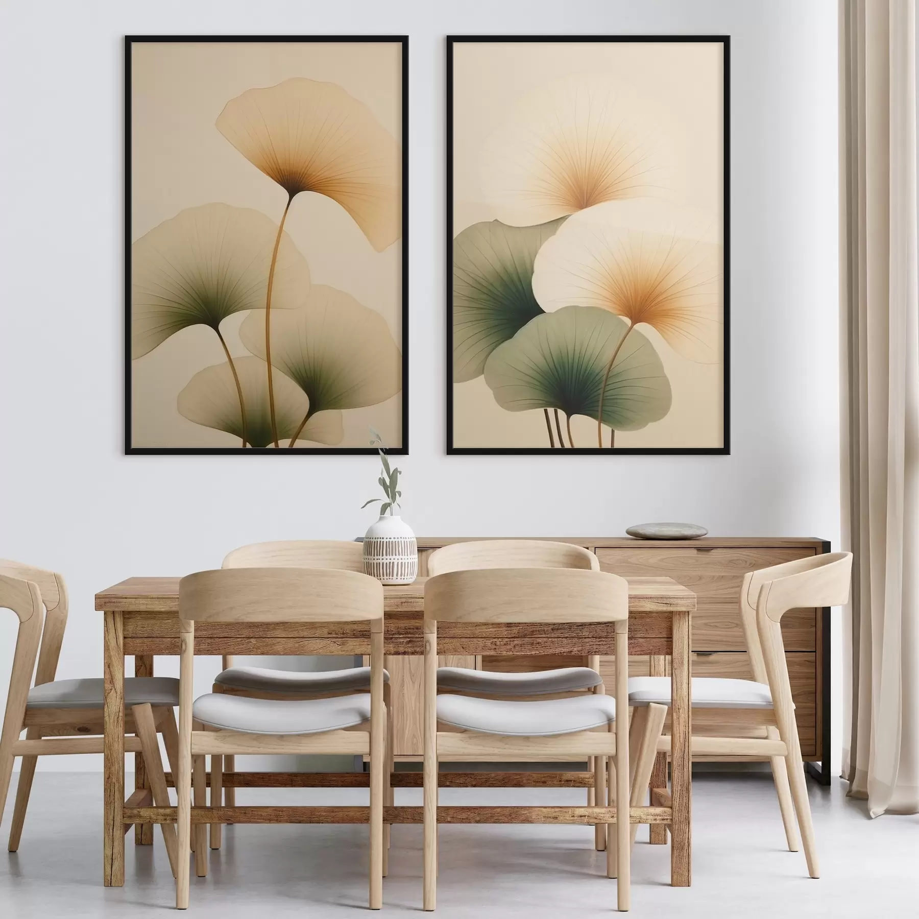 Fototapetai Ginkmedžio lapai d01213