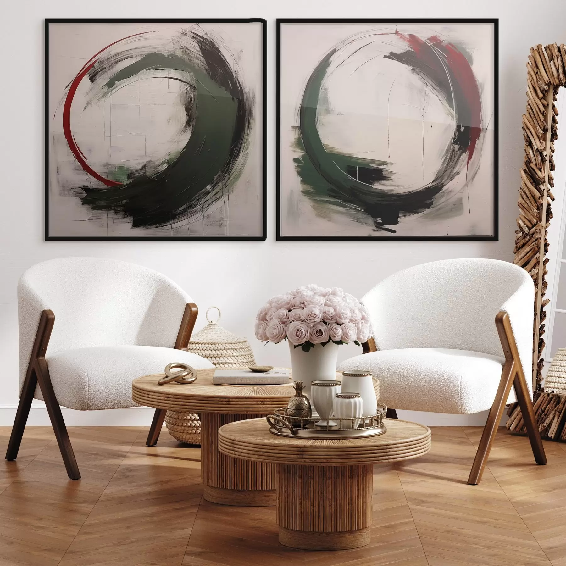 Fototapetai Abstraktūs apskritimai d01207