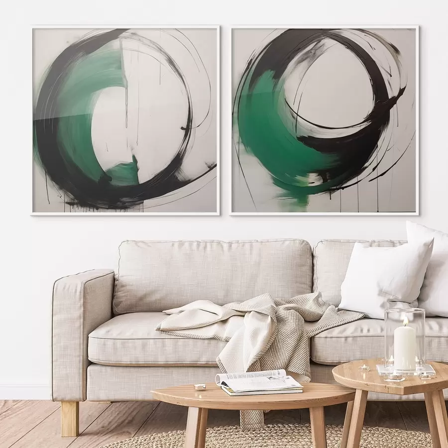 Fototapetai Abstraktūs apskritimai d01208