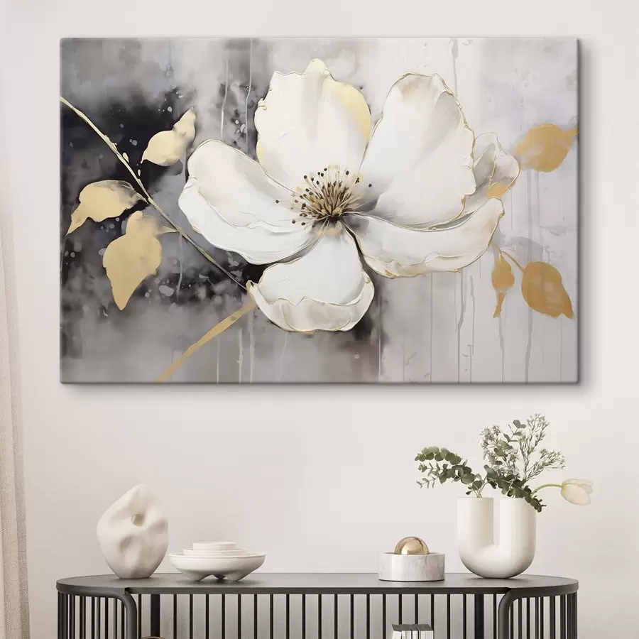 Paveikslėlis Didelė abstrakti gėlė s47643