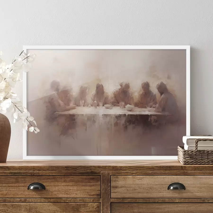 Fototapetai Vakarienė prie didelio stalo f47671