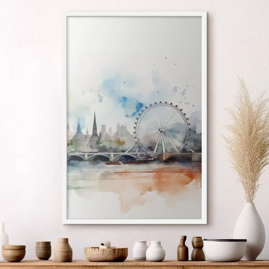 Fototapetai Londono peizažas f47681