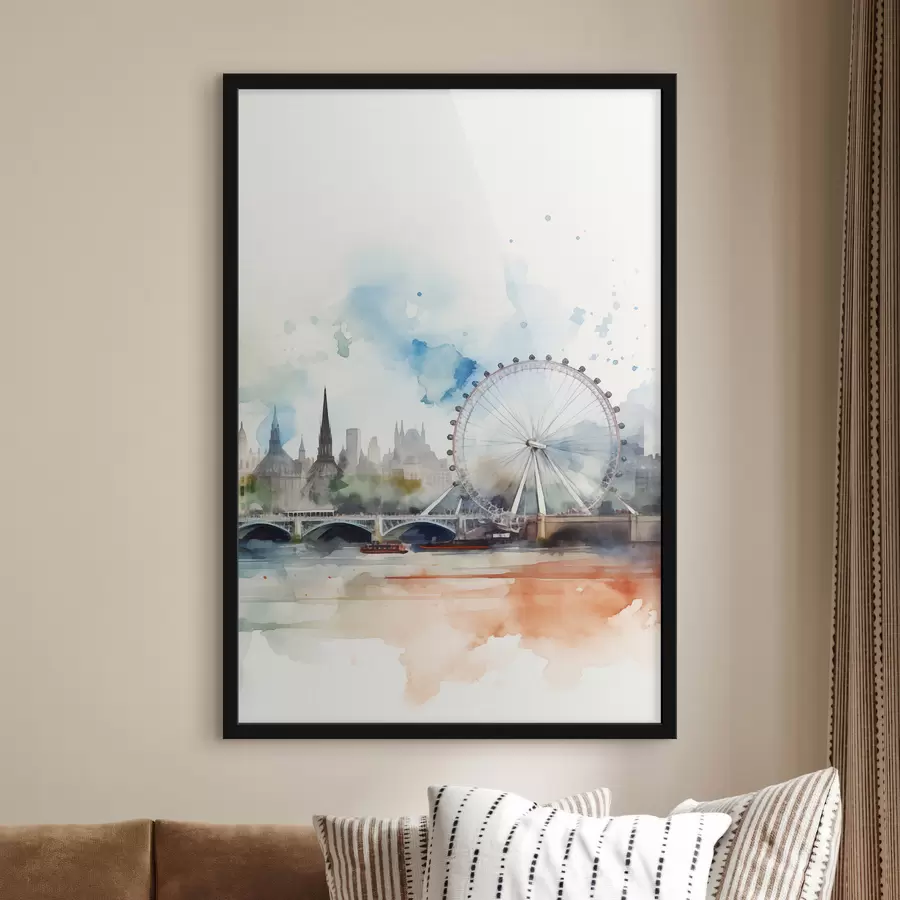 Fototapetai Londono peizažas f47681