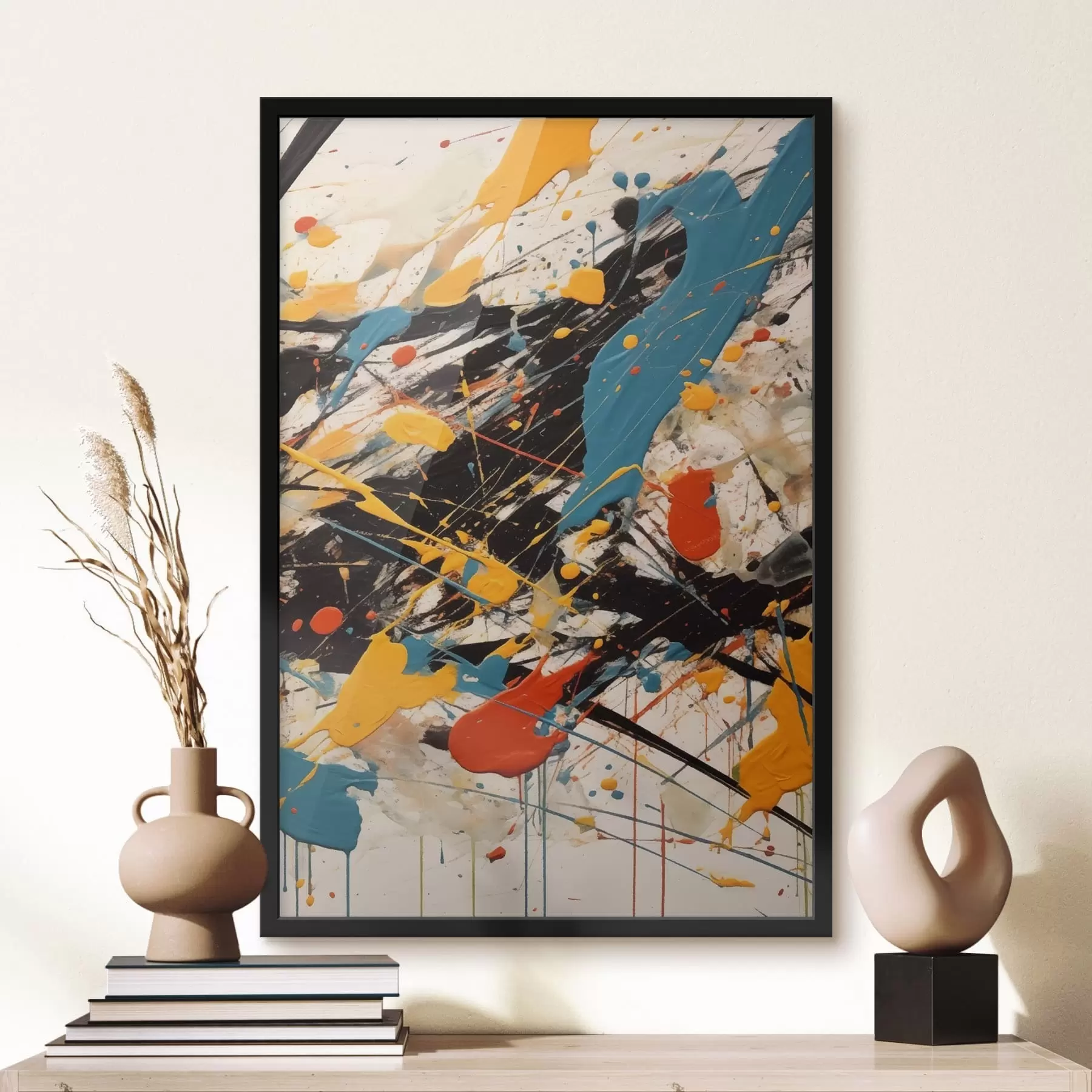 Fototapetai Daugiaspalvės dažai f47685