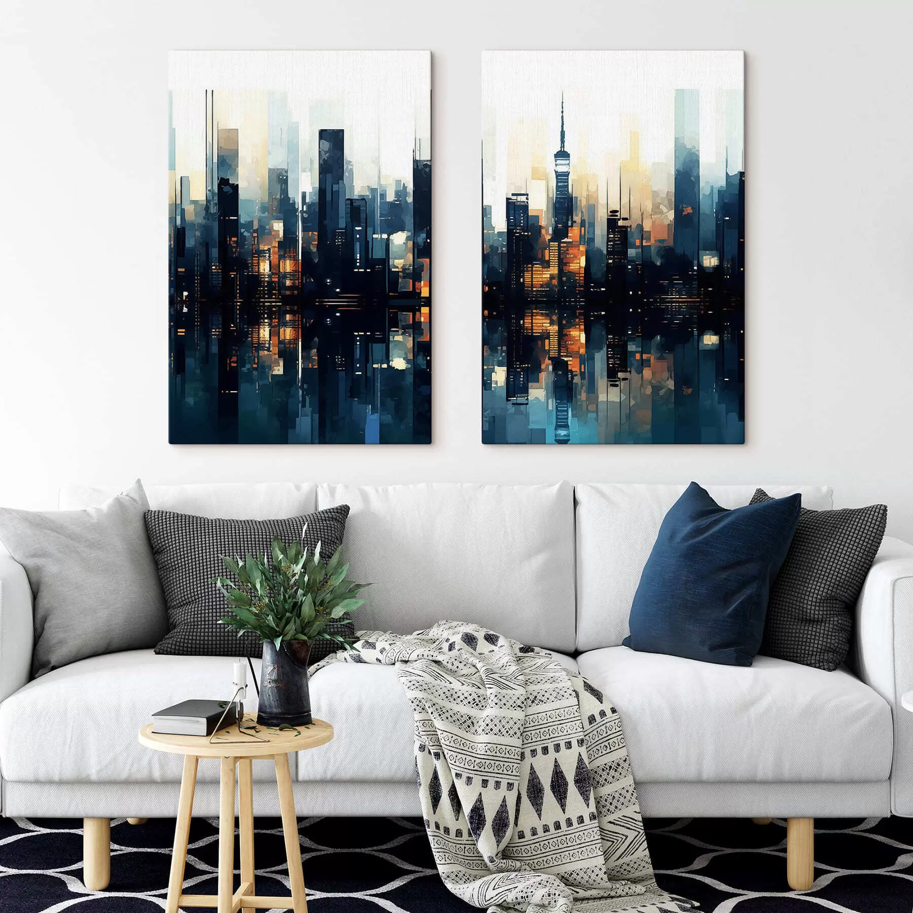 Paveikslėlis Naktinis panoraminis vaizdas m01259