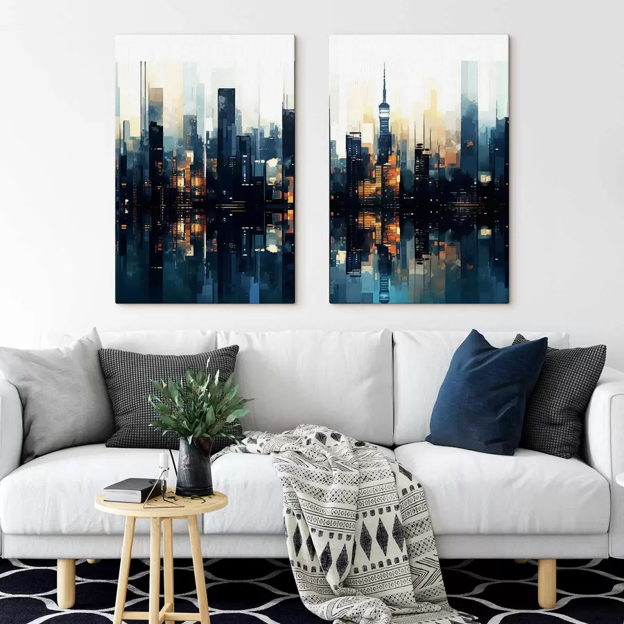 Paveikslėlis Naktinis panoraminis vaizdas m01259