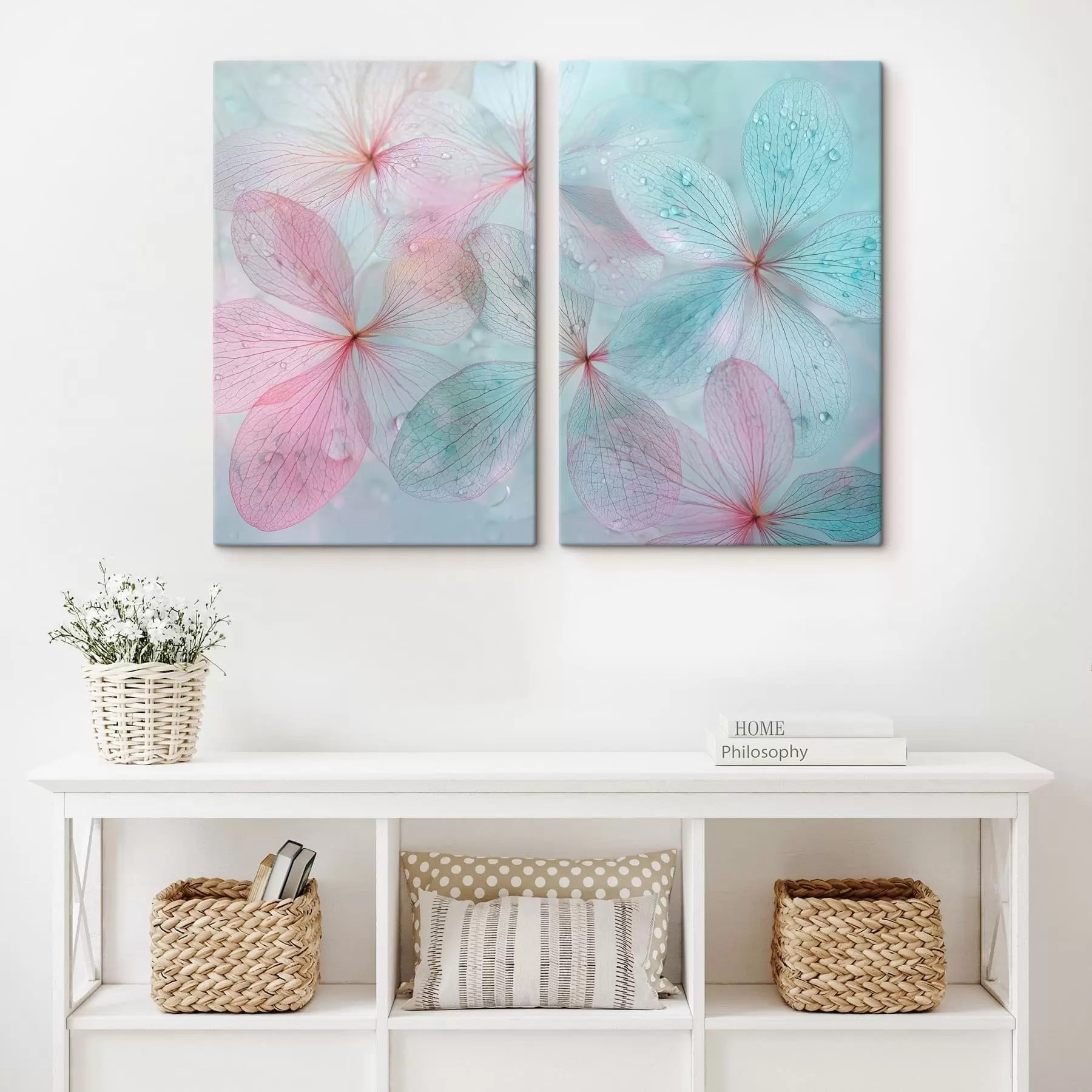 Paveikslėlis gėlės po vandeniu m01282