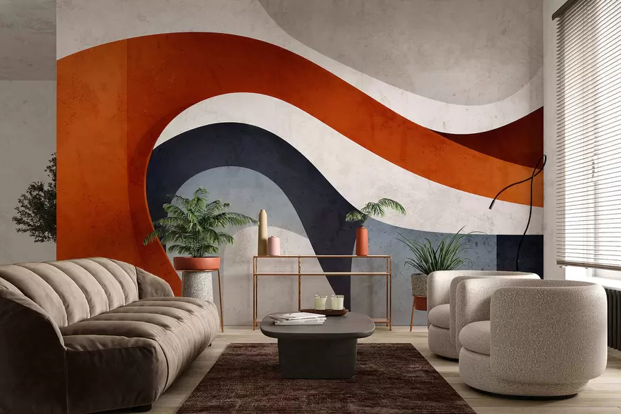 Fototapetai Geometrinė erdvė w05169