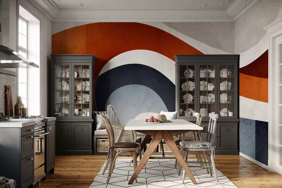 Fototapetai Geometrinė erdvė w05169