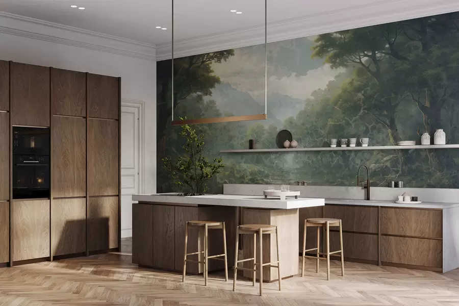 Fototapetai Miško tyla w05171