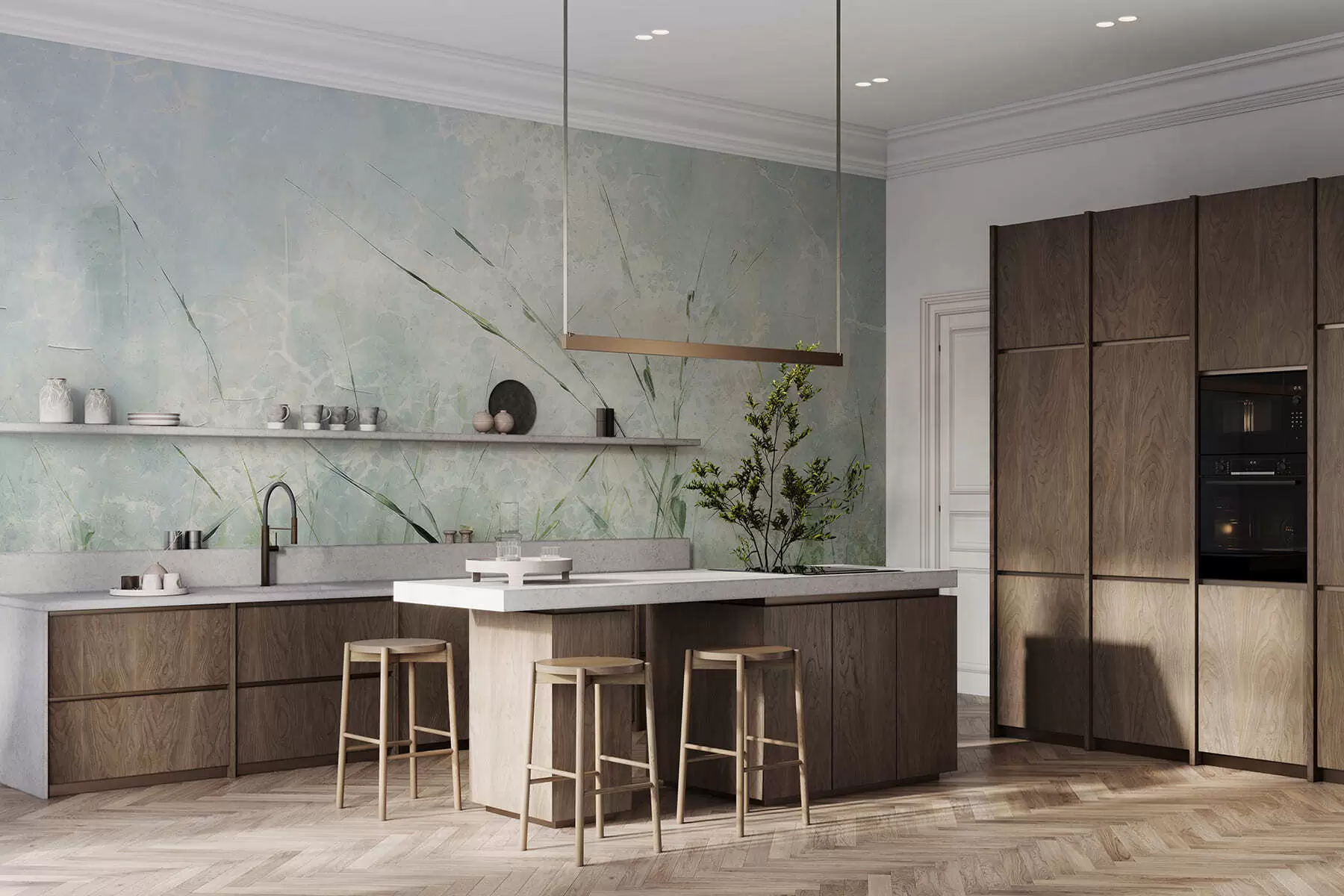 Fototapetai Žolės lengvumas w05176