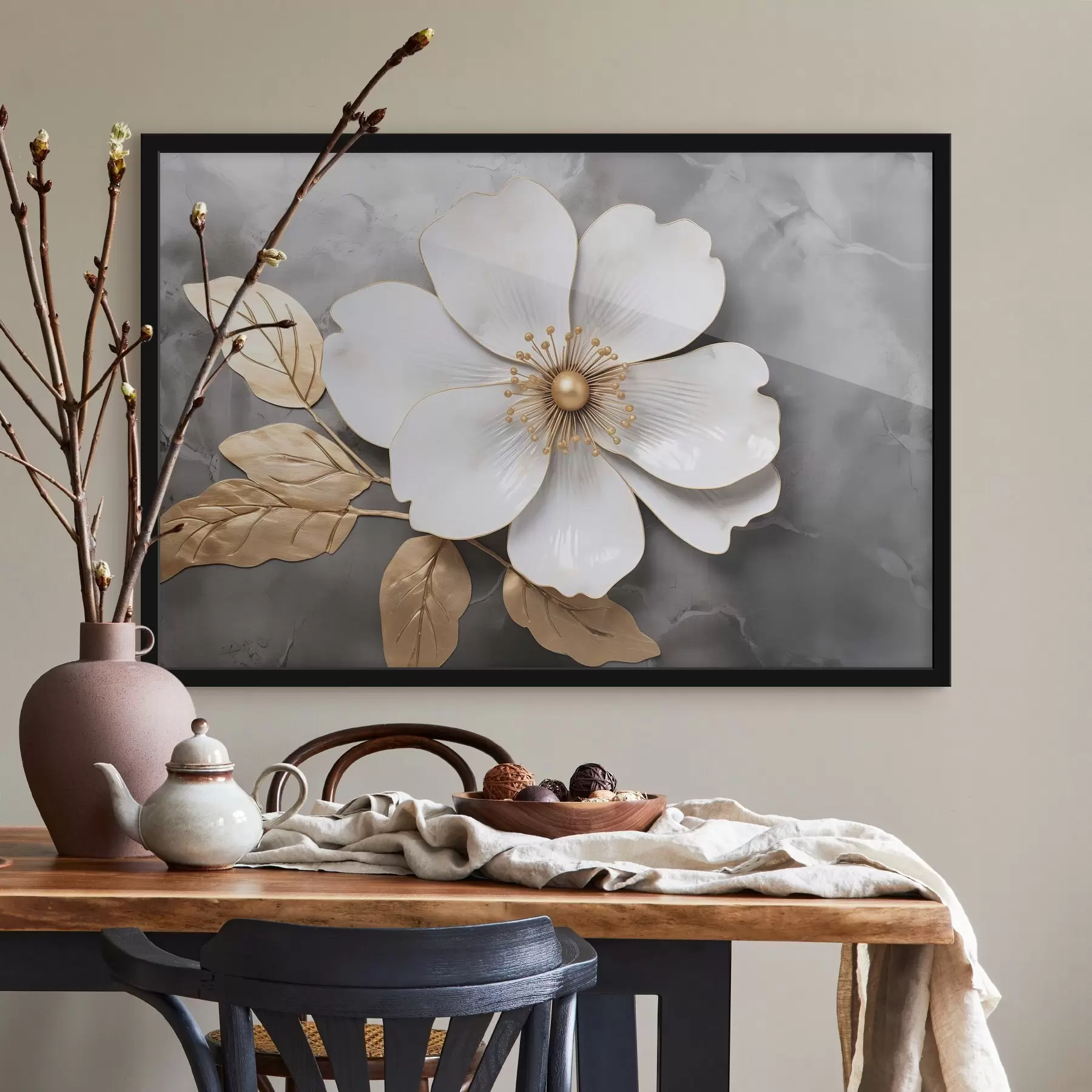 Fototapetai Didelė gėlė f47699