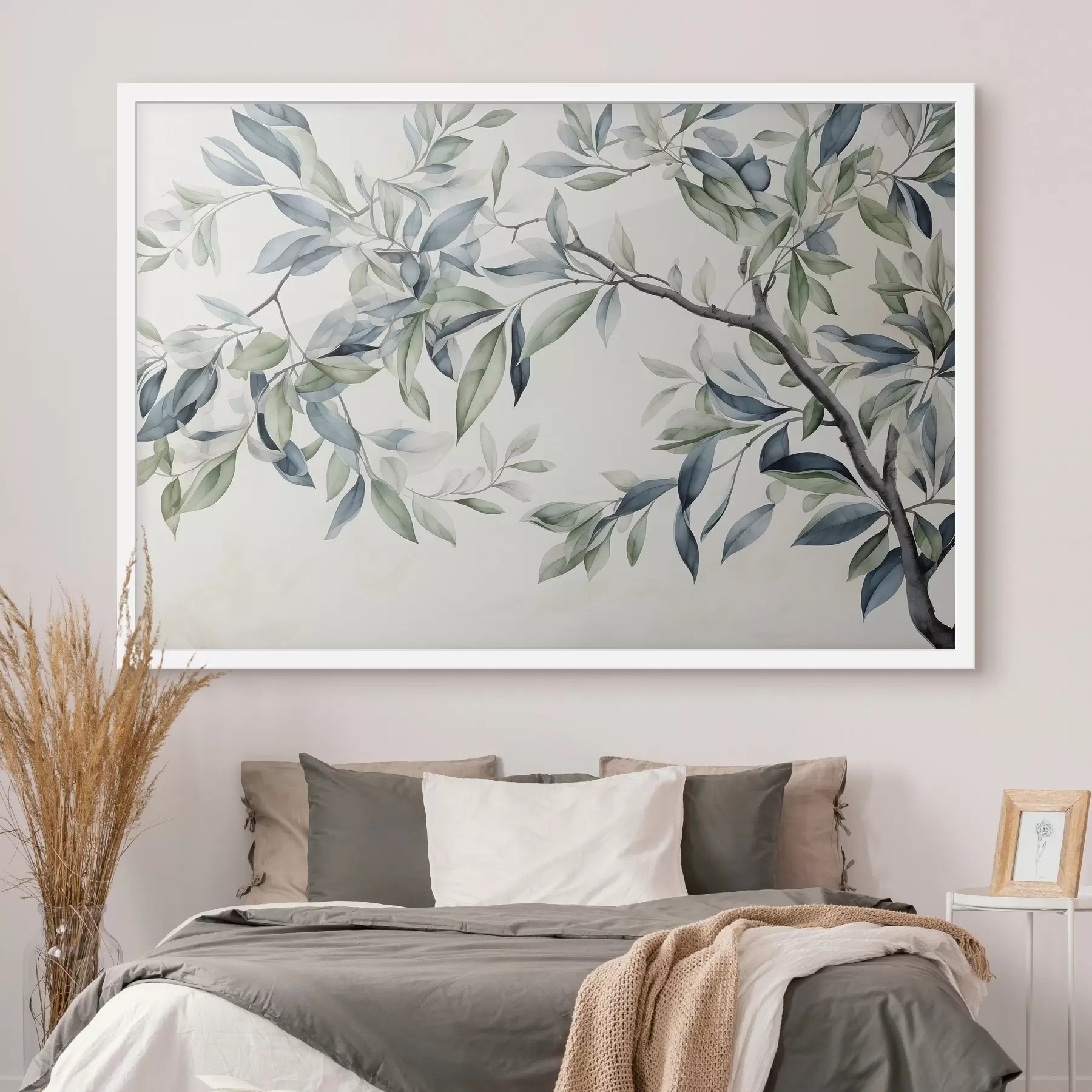 Fototapetai Medžio šaka, akvarelė f47704