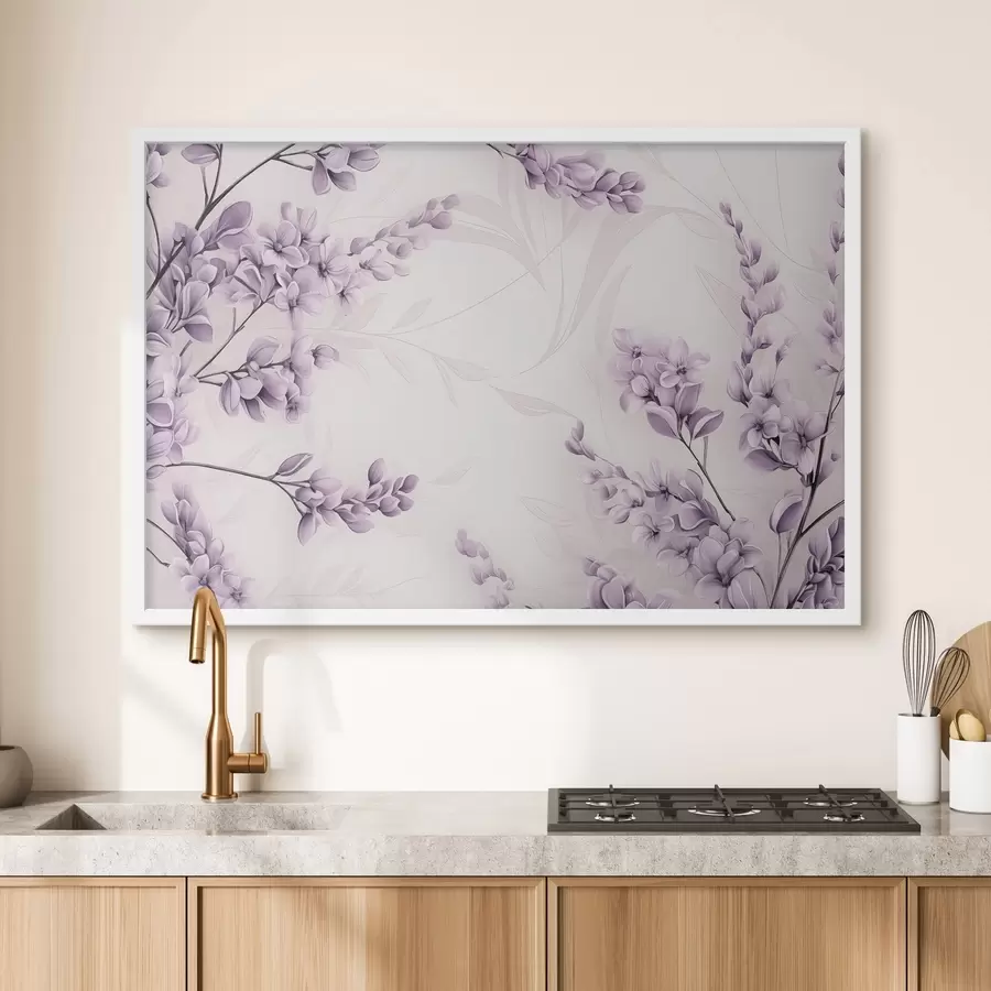 Fototapetai Levandų šakos f47706