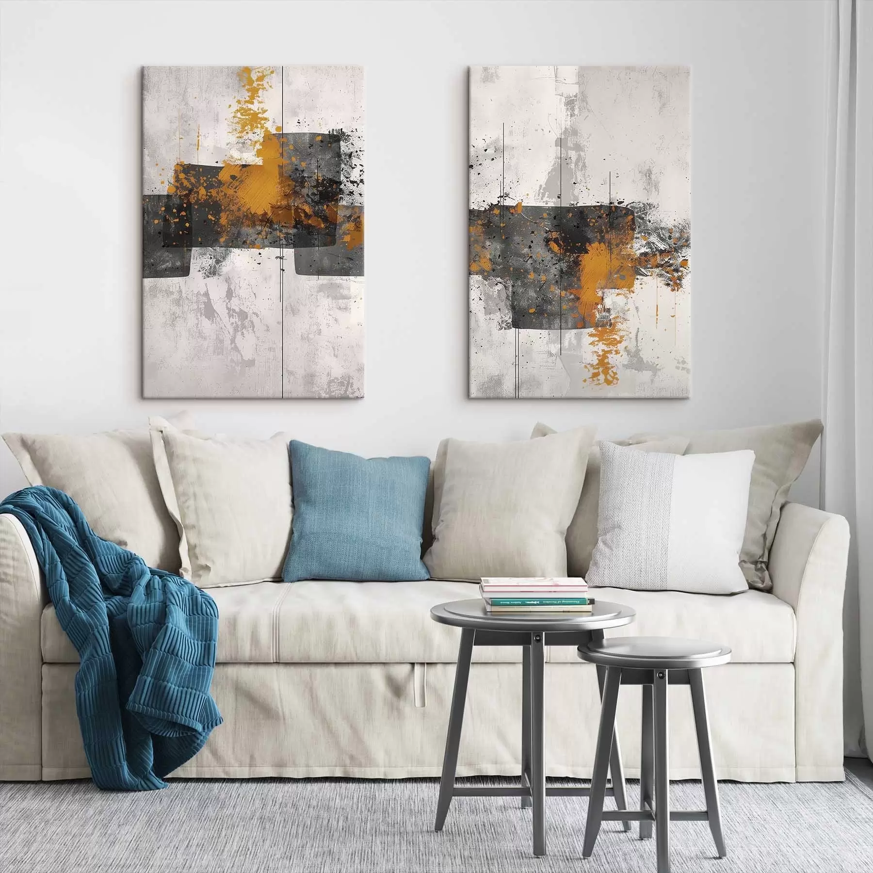 Paveikslėlis Abstrakčios figūros ant betoninės sienos m01286