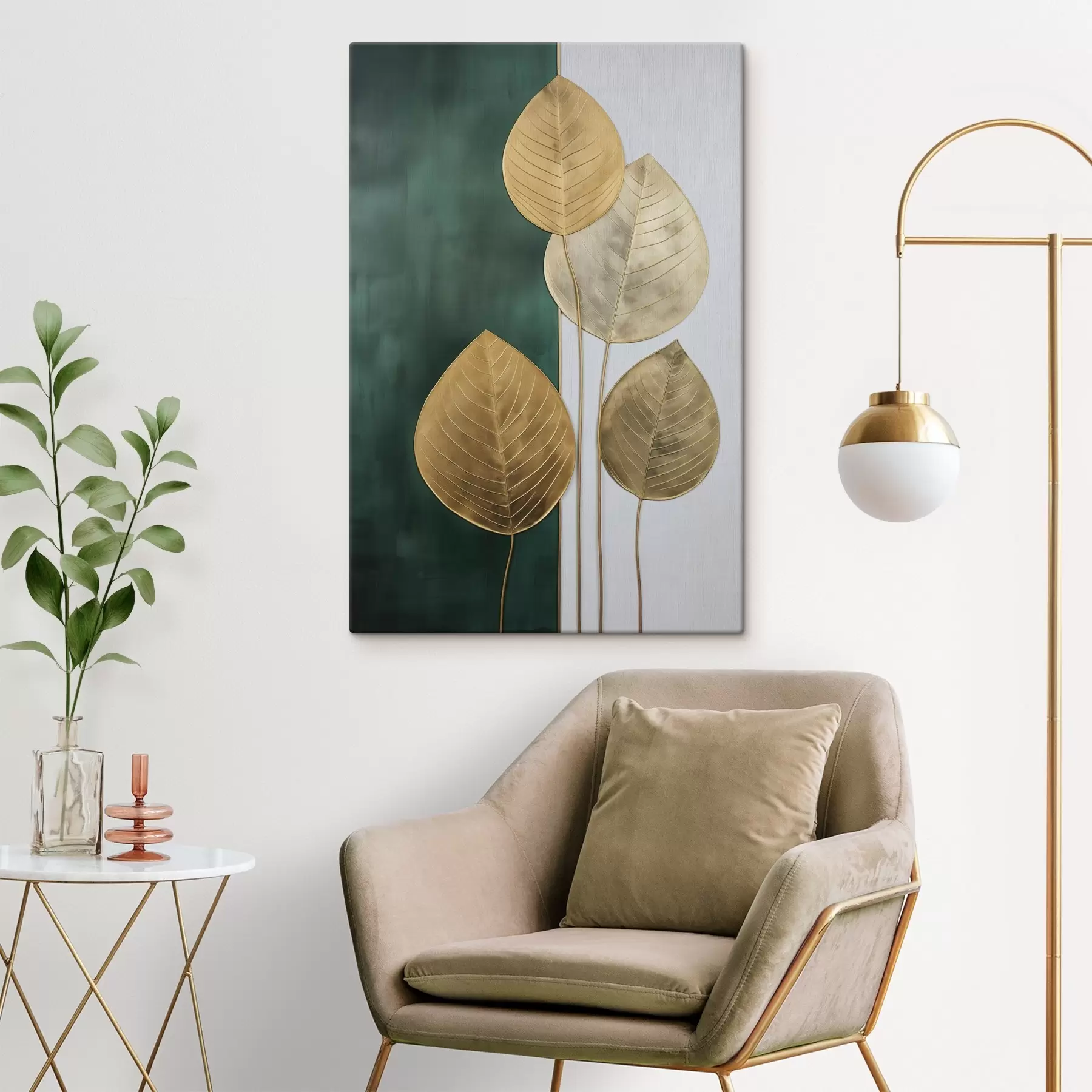 Fototapetai Abstraktūs lapai s47718