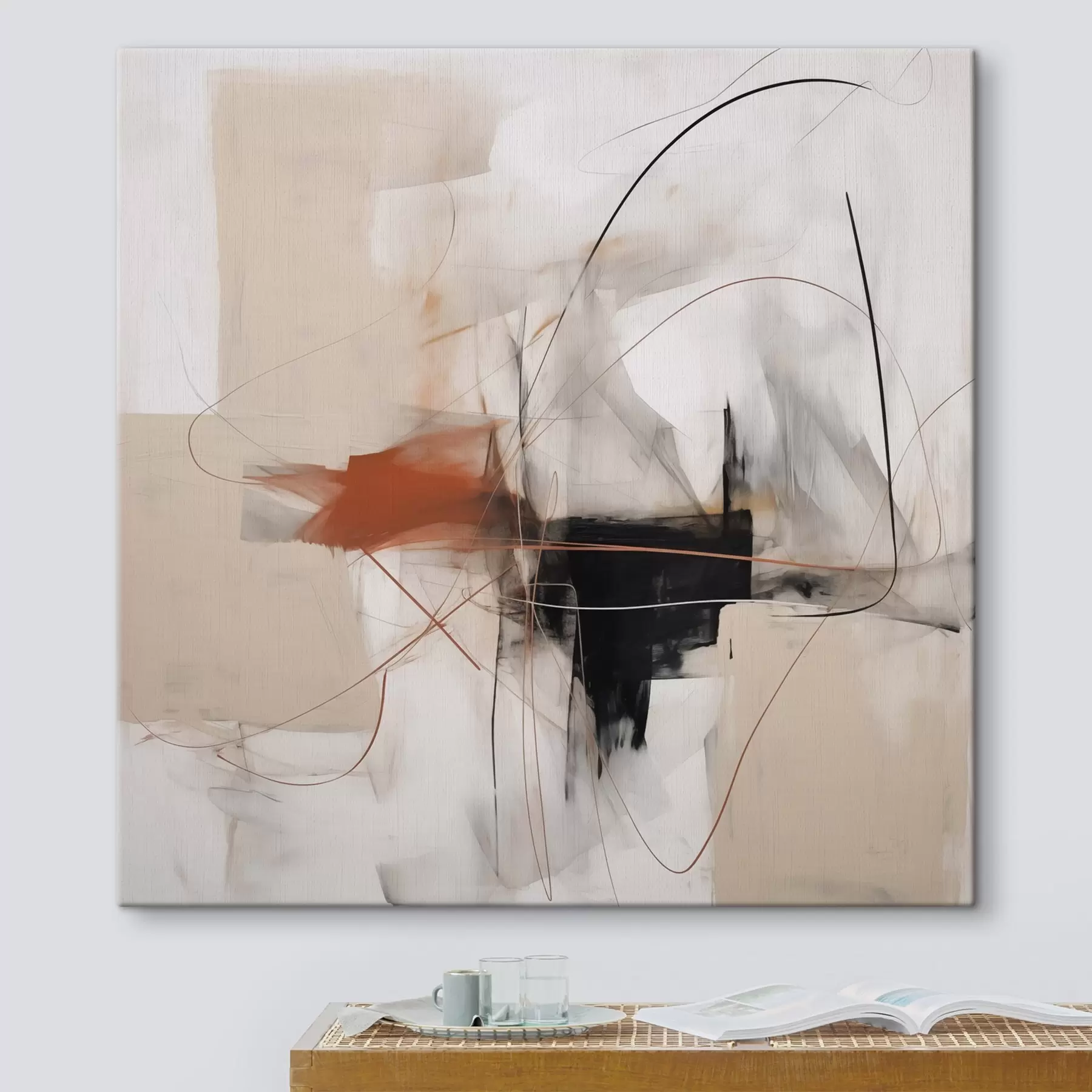 Paveikslėlis Chaotiška abstrakcija s47724