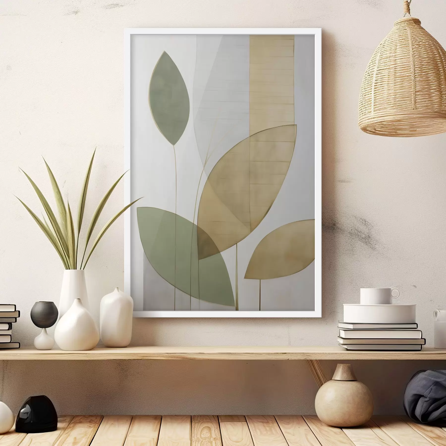 Fototapetai Abstrakcija su lapija f47714