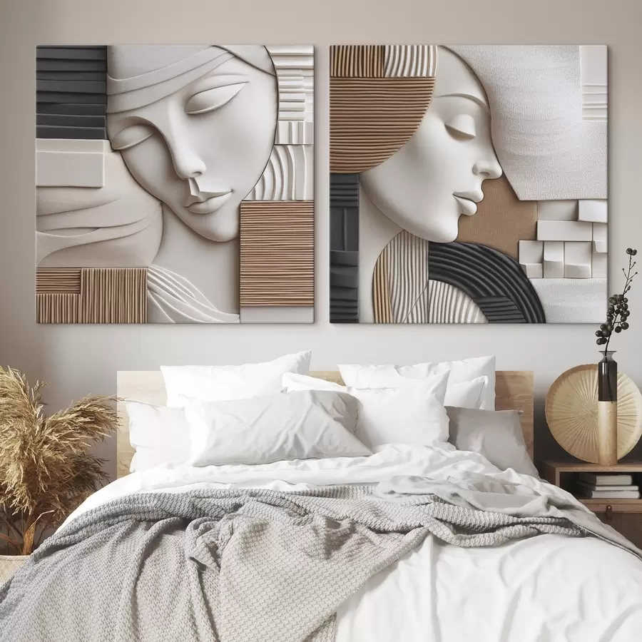 Paveikslėlis Abstraktus portretas m01289