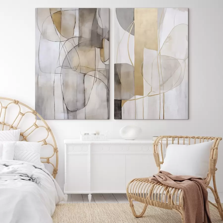 Paveikslėlis Abstrakcija, tapybos imitacija m01294