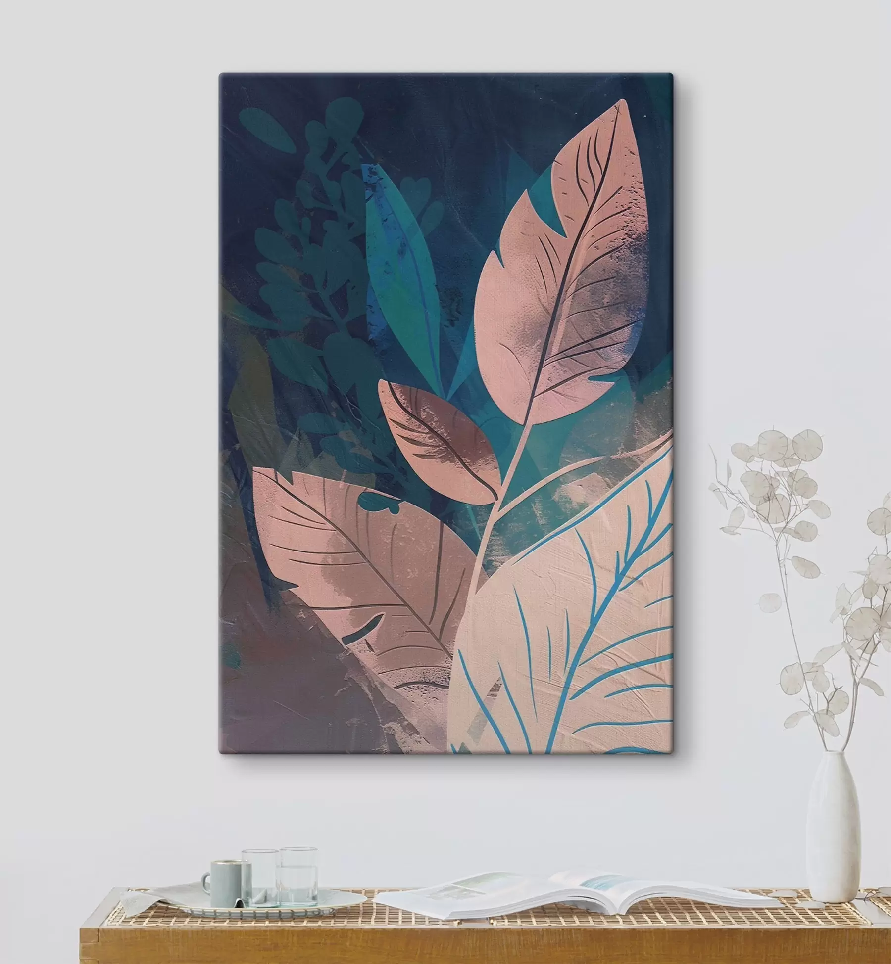 Paveikslėlis Šakos ir lapai, abstrakcija s47749