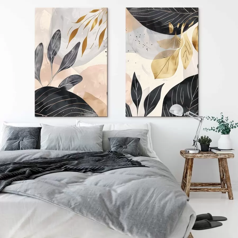 Paveikslėlis Abstrakčios šakos ir lapai m01300