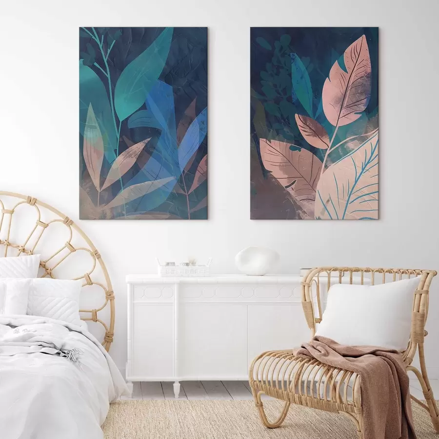 Paveikslėlis Šakos ir lapai, abstraktus m01301