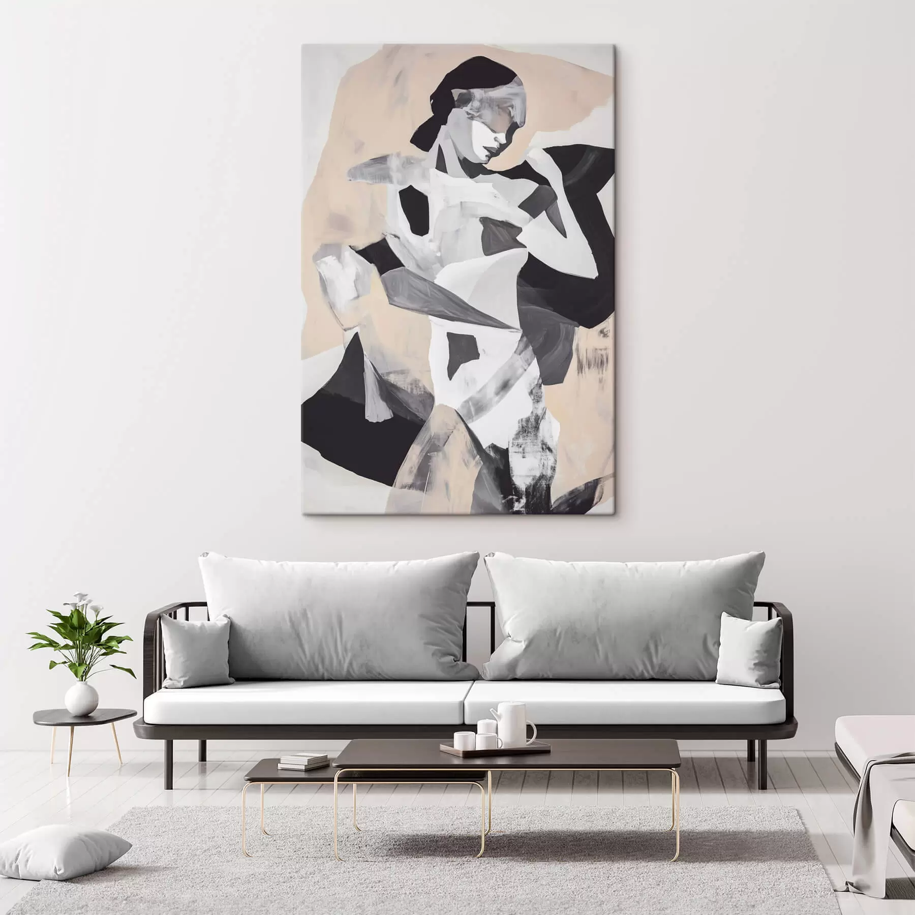 Fototapetai Abstraktus siluetas s47658