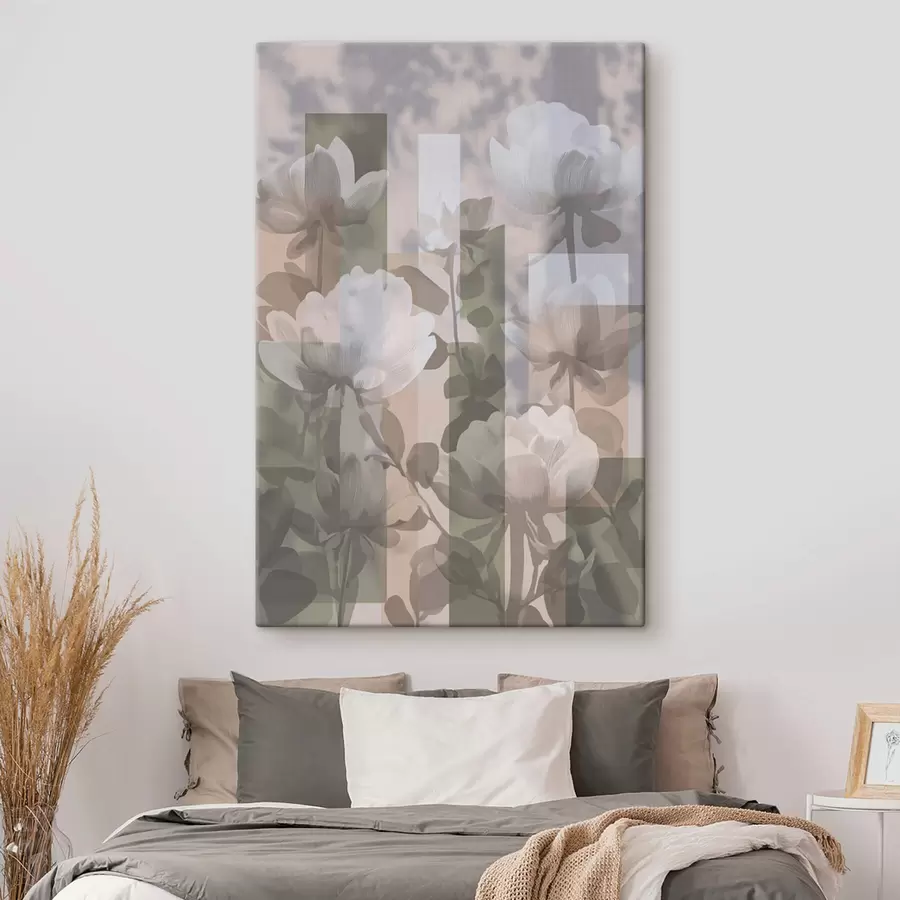 Paveikslėlis Abstrakcija su gėlėmis s47661