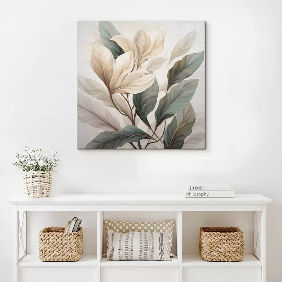 Paveikslėlis Gėlės su lapais s47668