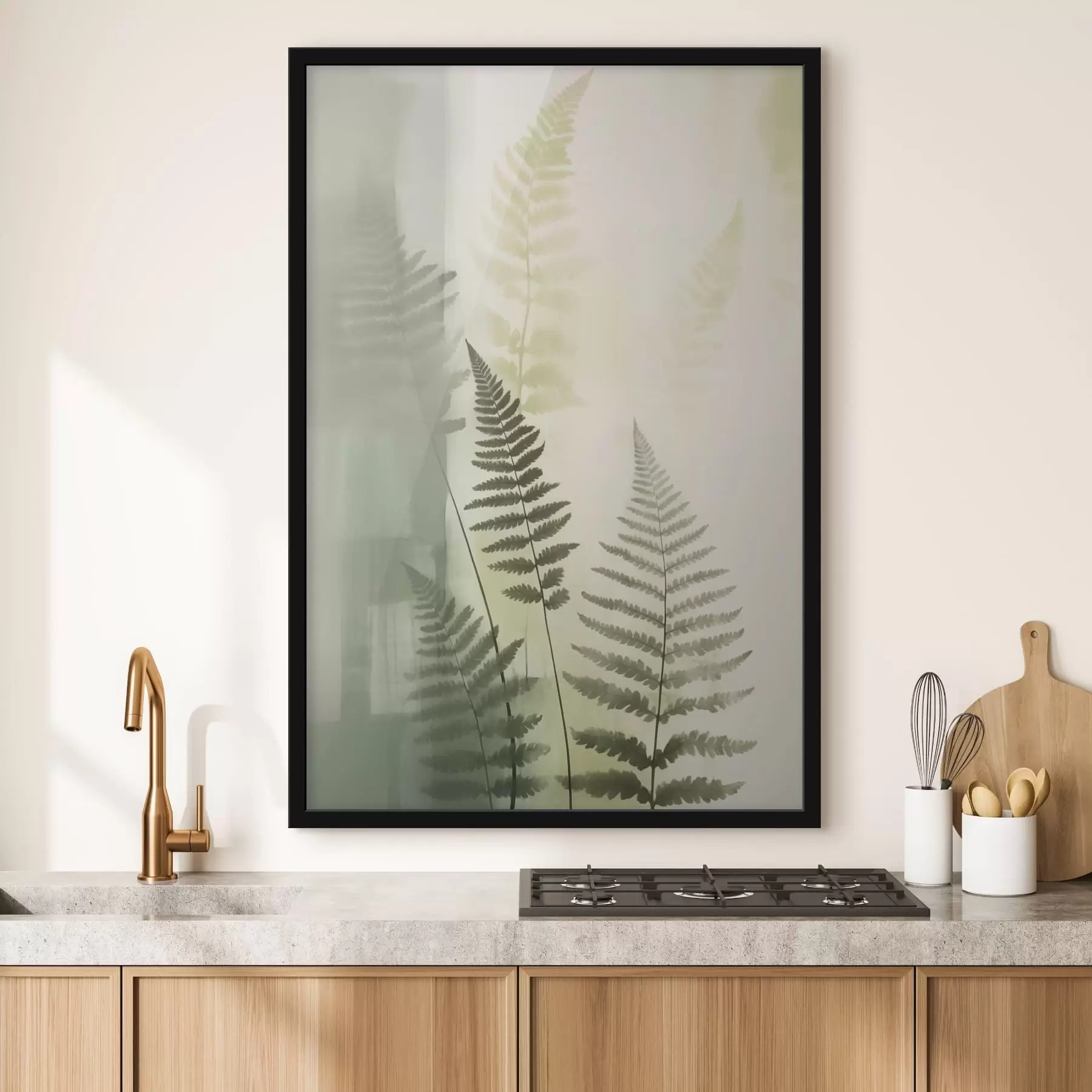 Fototapetai Paparčio lapai f47657