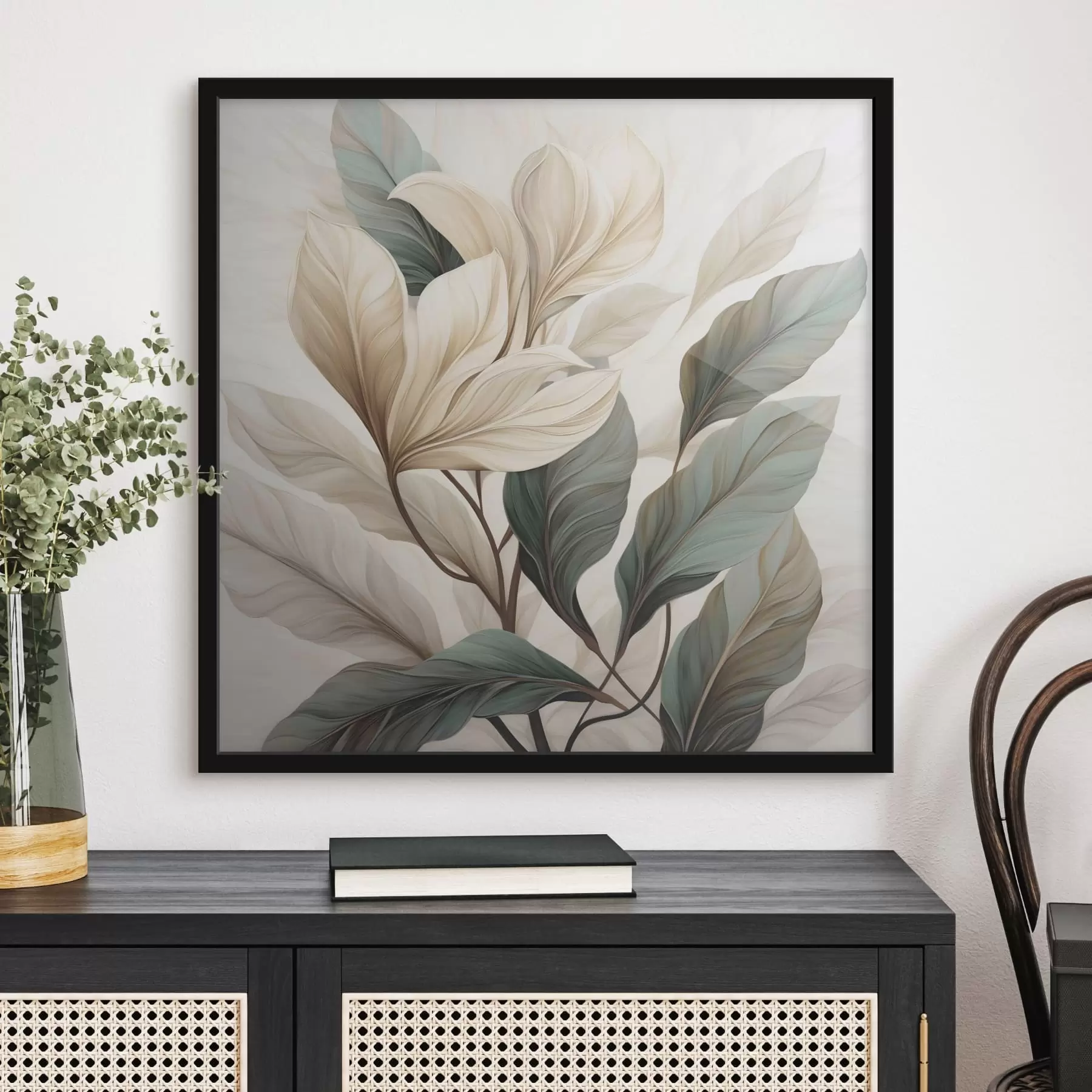 Fototapetai Gėlės su lapais f47668