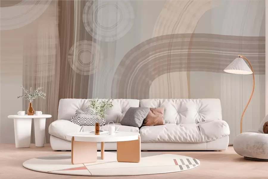 Fototapetai šiuolaikinė abstrakcija plačiais potėpiais w04876