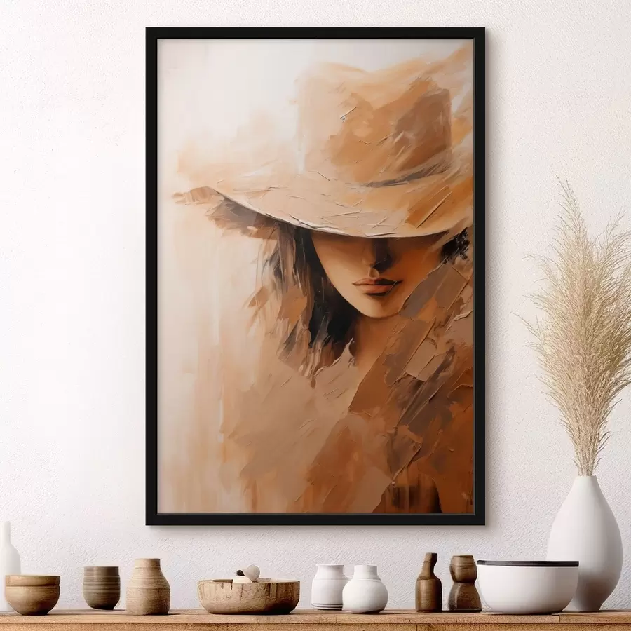 Fototapetai Skrybėlės šešėlyje f47315